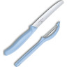 Набор ножей Victorinox Swiss Classic для овощей и томатов, голубой (6.7116.21L22)
